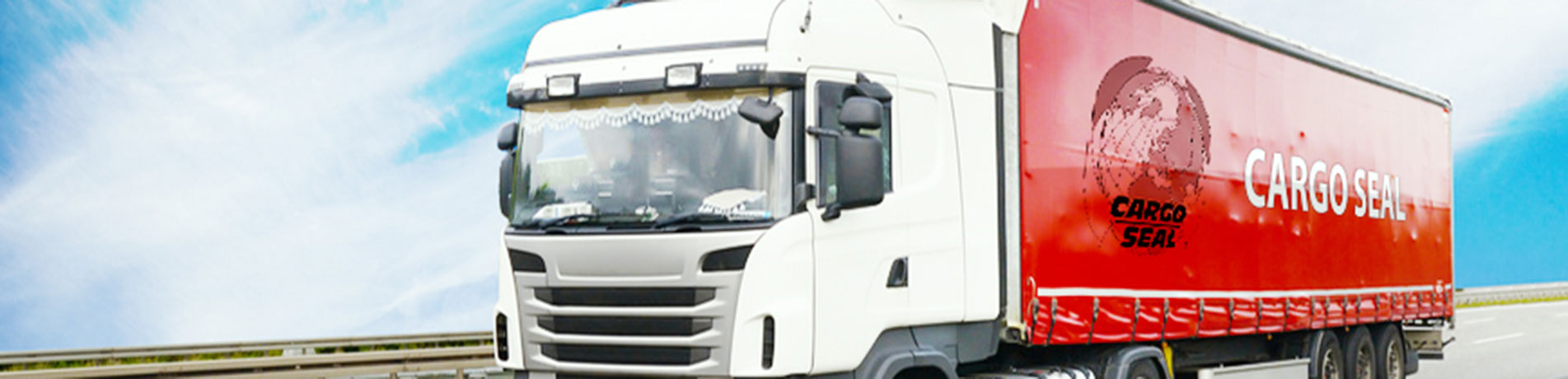 Infos zum CIF-Geschäft LKW Transport Cargo Seal